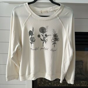 Altar’d State Graphic Sweater Thankful Grateful Blessed